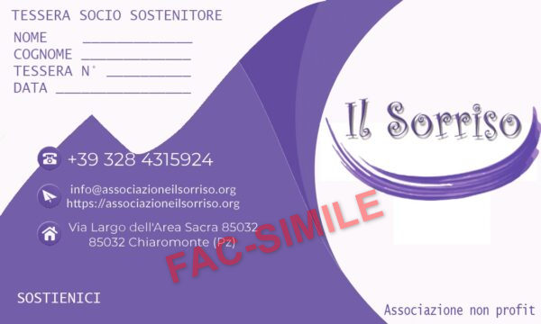Tessera il sorriso